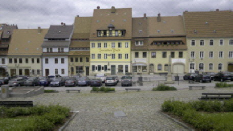 Blick über den Marktplatz